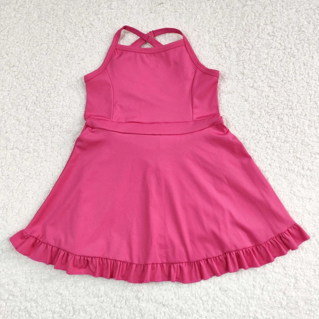 Spaghetti Strap Athletic Dresses