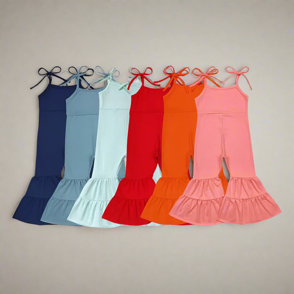 Pop of Color Summer Jumpsuits