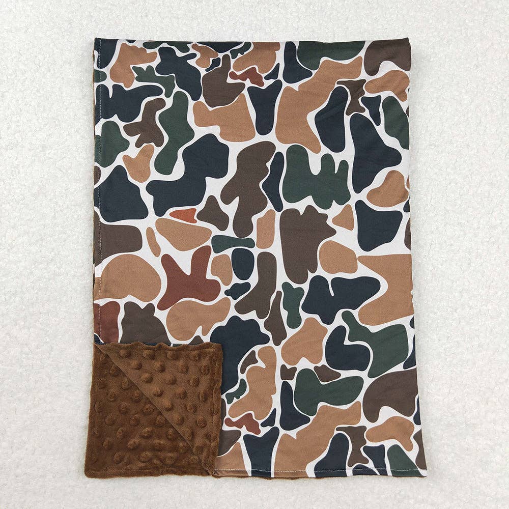 Camo Minky Blankets