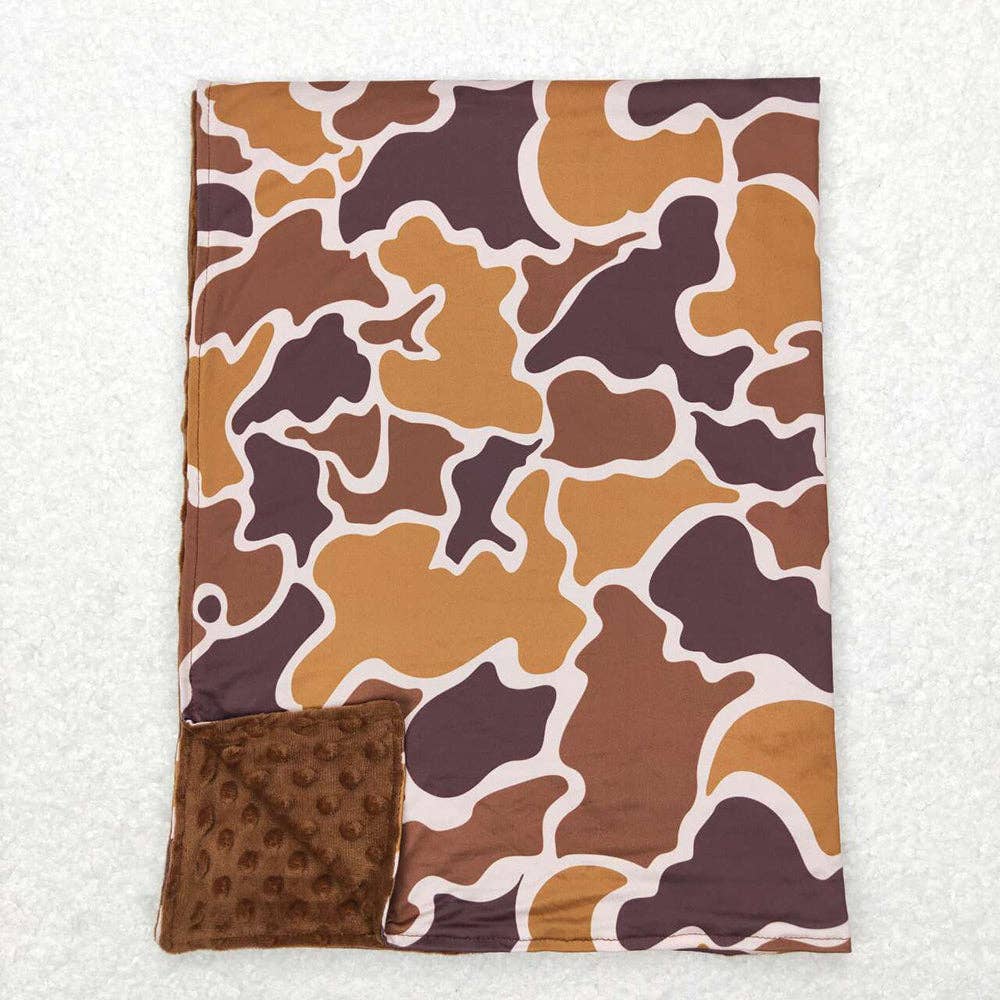 Camo Minky Blankets