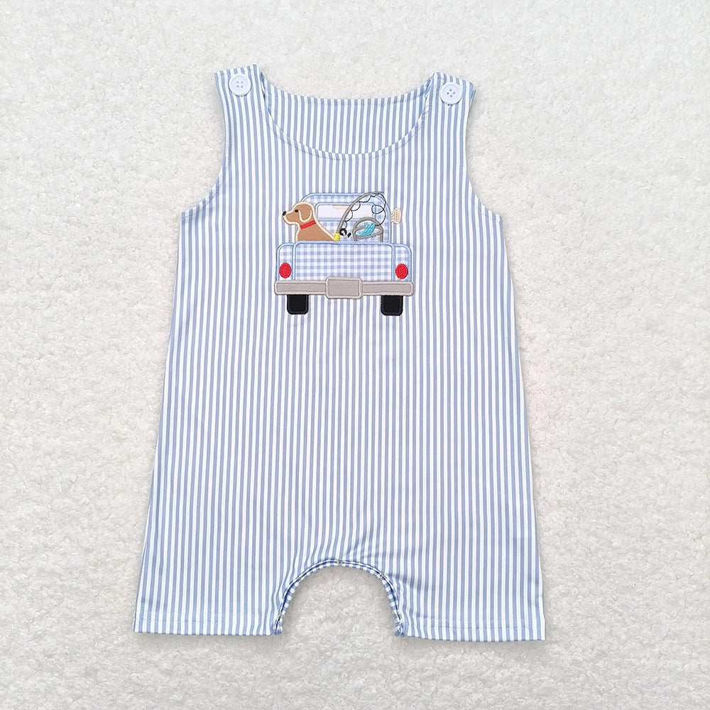 Boy's Summertime Rompers