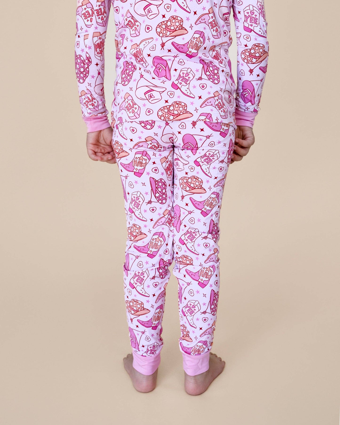 Bamboo Western Kids Two Piece Set | Cowgirl
