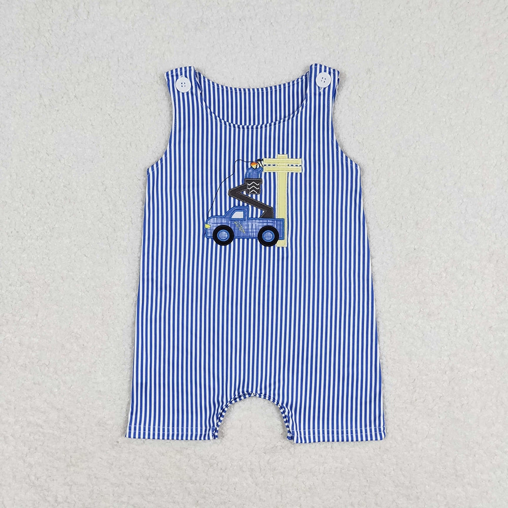 Boy's Summertime Rompers
