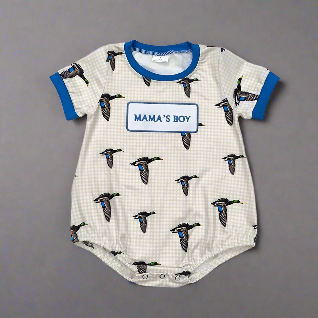 Country Boy Bubble Rompers