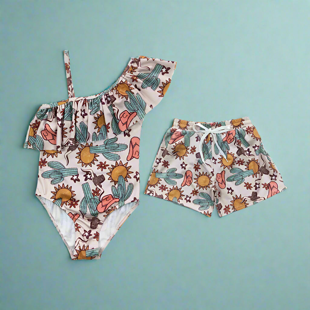 Out West Matching Swimsuits