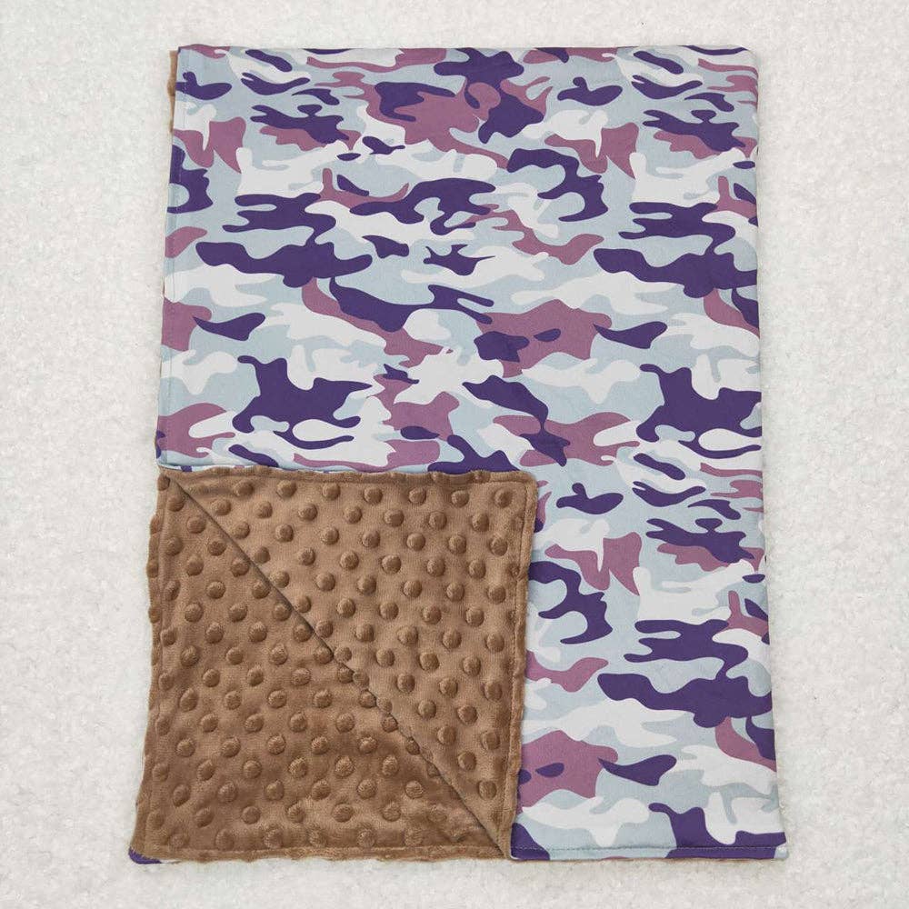 Camo Minky Blankets