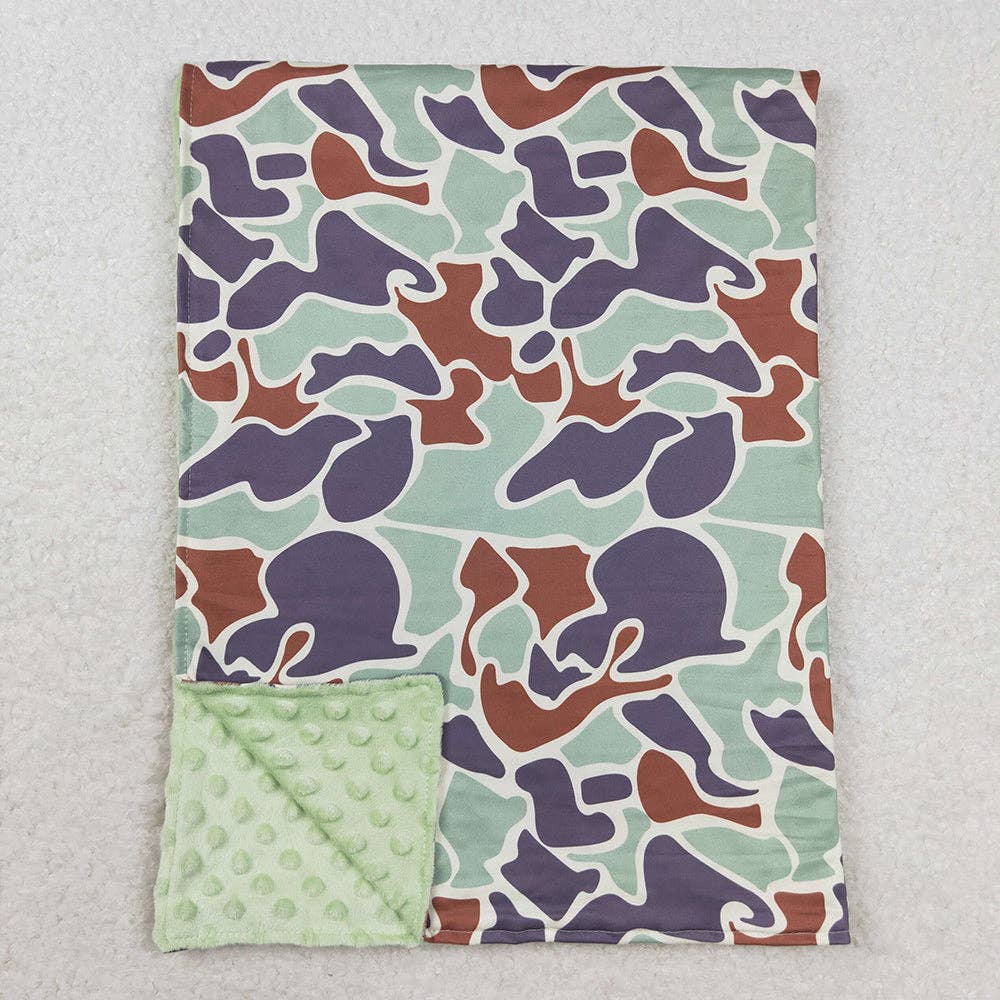 Camo Minky Blankets