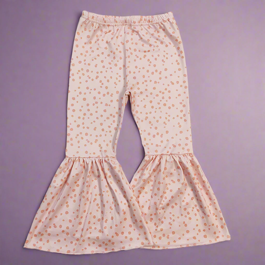 Stretch-Fit Bell Bottom Pants