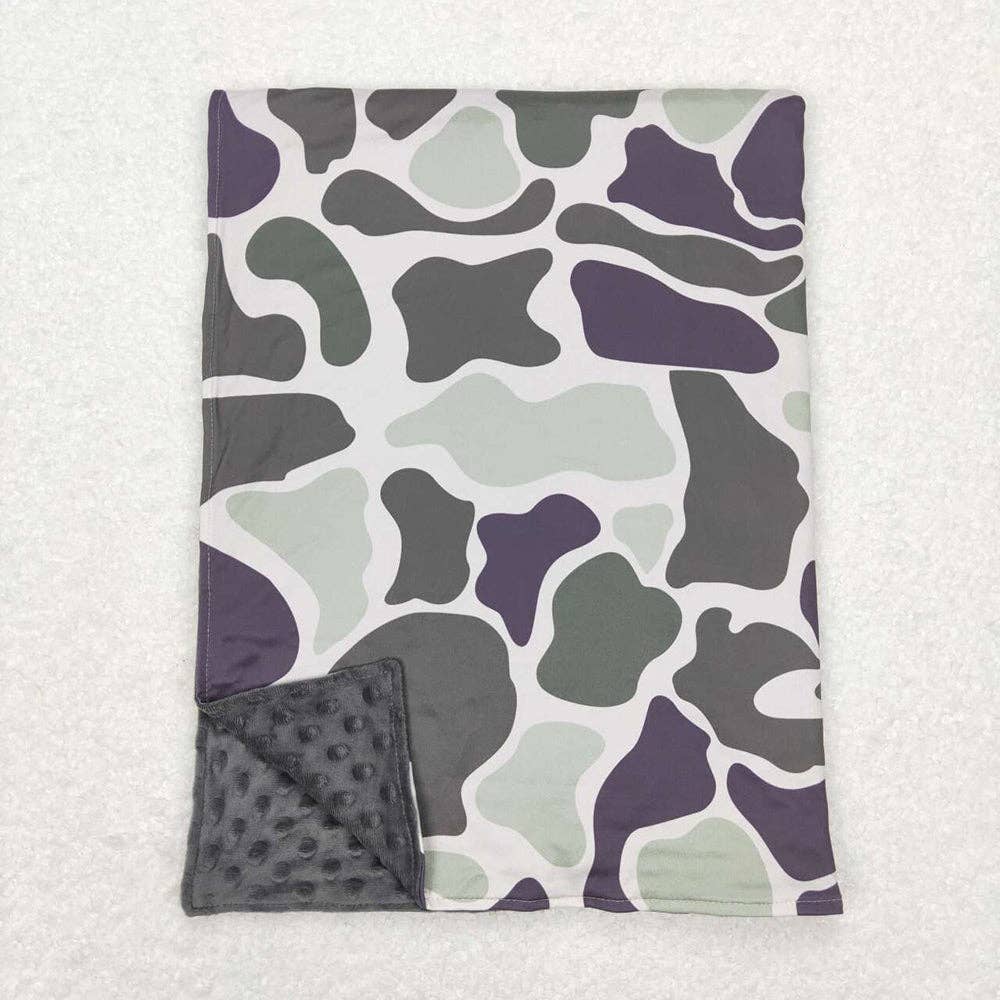 Camo Minky Blankets