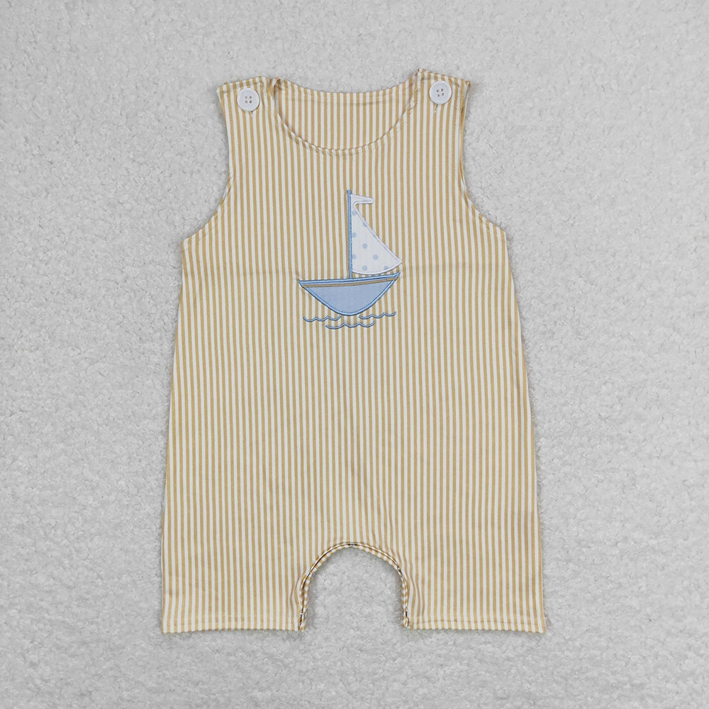 Boy's Summertime Rompers
