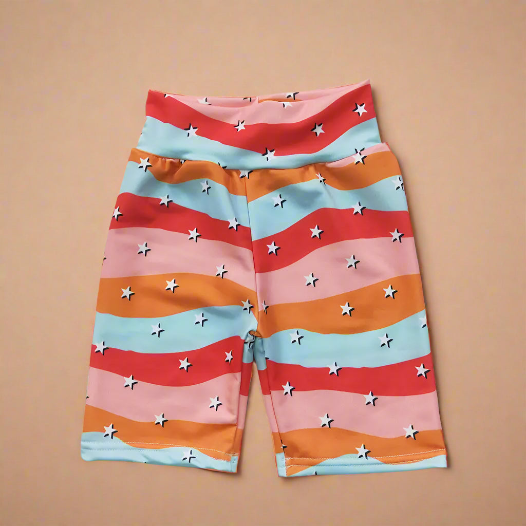 Thigh Length Biker Shorts