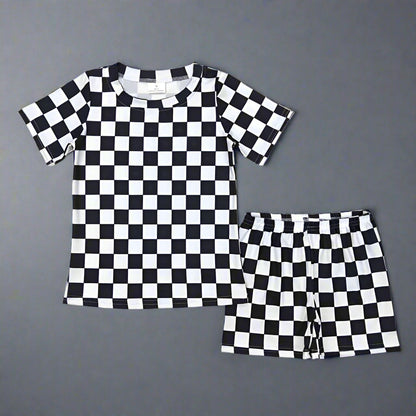Mommy & Me Checkered Pajamas