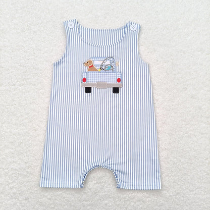 Boy's Summertime Rompers