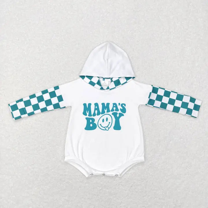 Mama's Boy Hooded Onesie