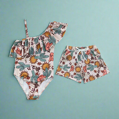 Out West Matching Swimsuits