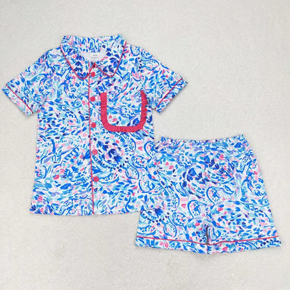 Mommy & Me Paisley Ruffle Pajamas Sets