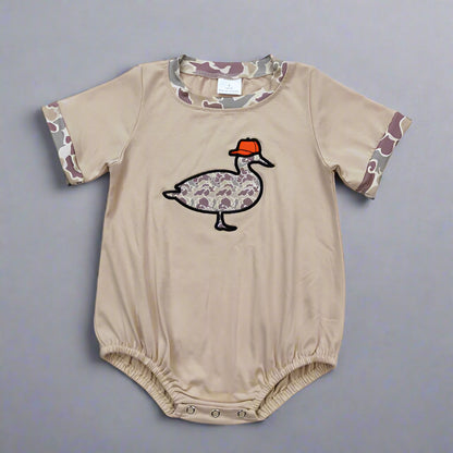 Country Boy Bubble Rompers
