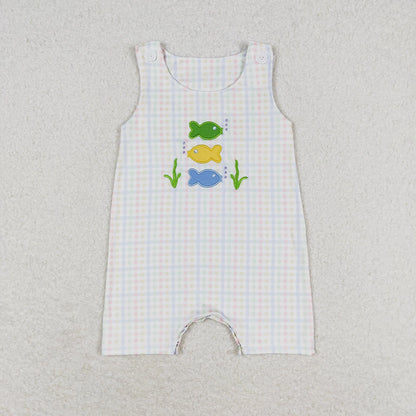 Boy's Summertime Rompers