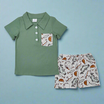 Wishing I was Fishing Outfit Sets